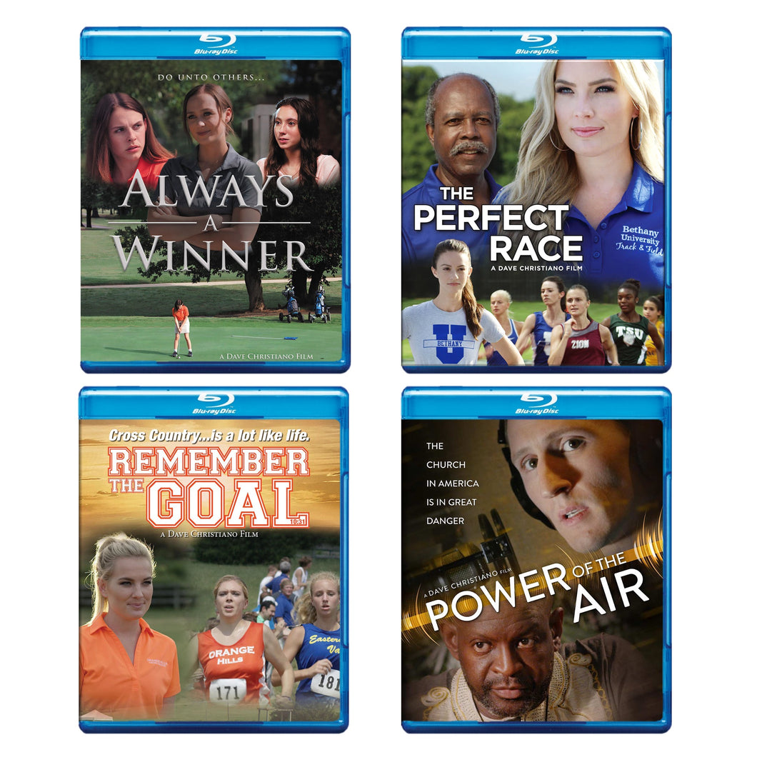 Dave Christiano Feature Films - Blu-ray  4 Pack