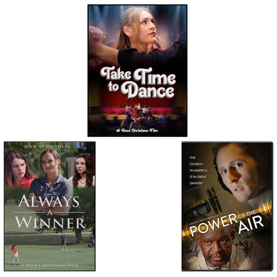 Take Time To Dance, Always A Winner, & Power of the Air - DVD - 3 Pack