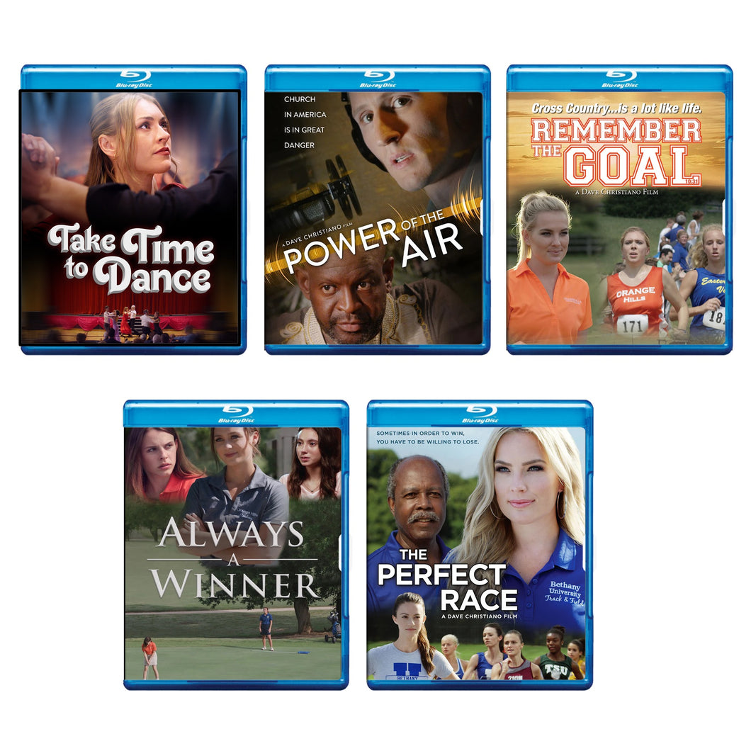 Dave Christiano Feature Films - Blu-ray - 5 Pack
