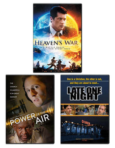 Heaven's War, Power Of The Air, Late One Night - DVD - 3 Pack