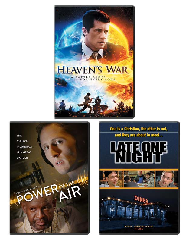 Heaven's War, Power Of The Air, Late One Night - DVD - 3 Pack