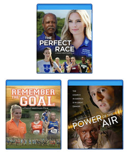 Power Of The Air, The Perfect Race and Remember The Goal - Blu-ray - 3 Pack