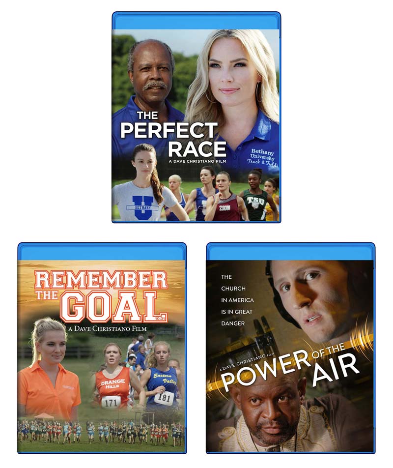 Power Of The Air, The Perfect Race and Remember The Goal Blu-ray
