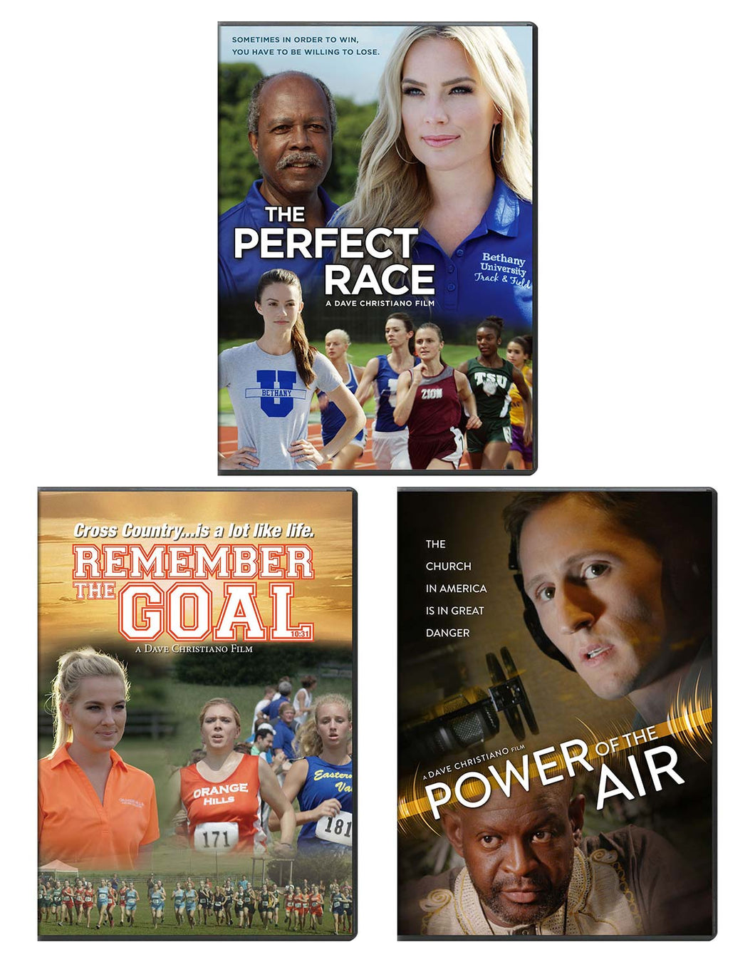 Power Of The Air, The Perfect Race, & Remember The Goal - DVD - 3 Pack